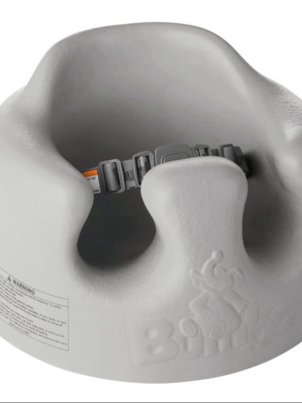Bumbo Floor Seat in Light Gray - Baby Support Seat